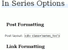 Configuring In Series output